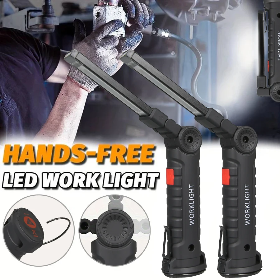 Nuova Torcia LED COB Portatile - Outdoor Lighting Usb recensione e prezzo