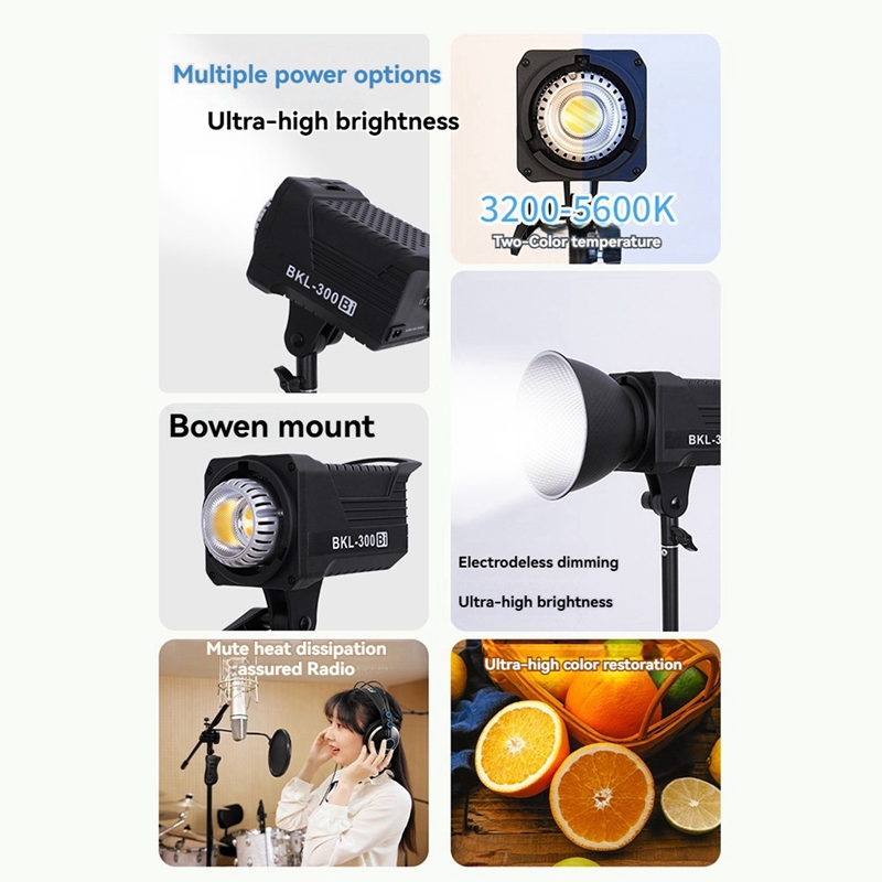 Luce Video Bi-LED da 300W, Ill - Outdoor Lighting Video recensione e prezzo