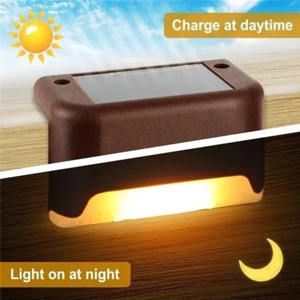 Lampada Solare LED Calda/Bianc - Outdoor Lighting For Fence recensione e prezzo