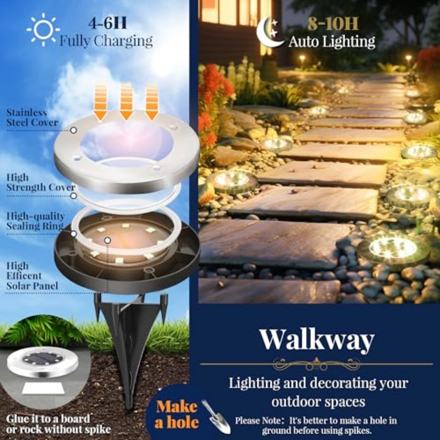 Luci Solari da Giardino, Illum - Outdoor Lighting Led recensione e prezzo