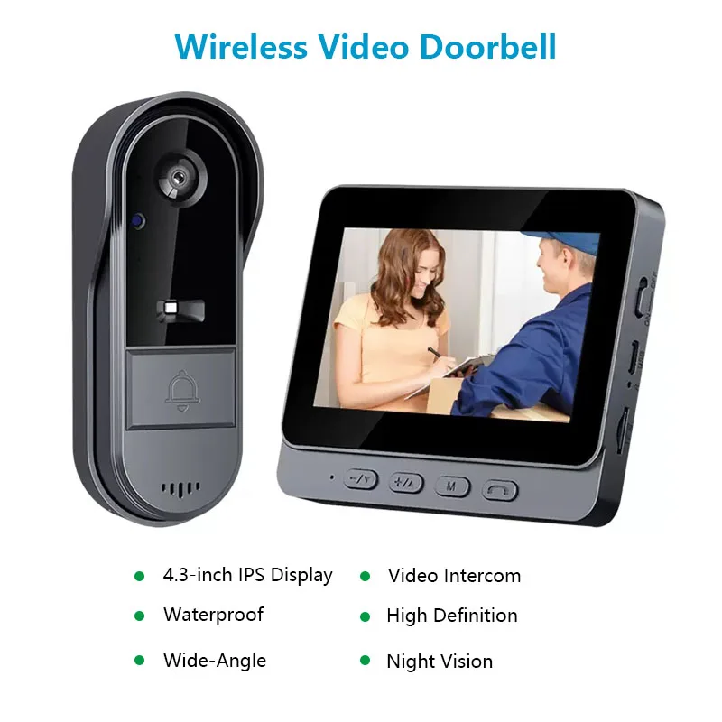 Campanello Interfono Wireless  - Outdoor Lighting Video recensione e prezzo