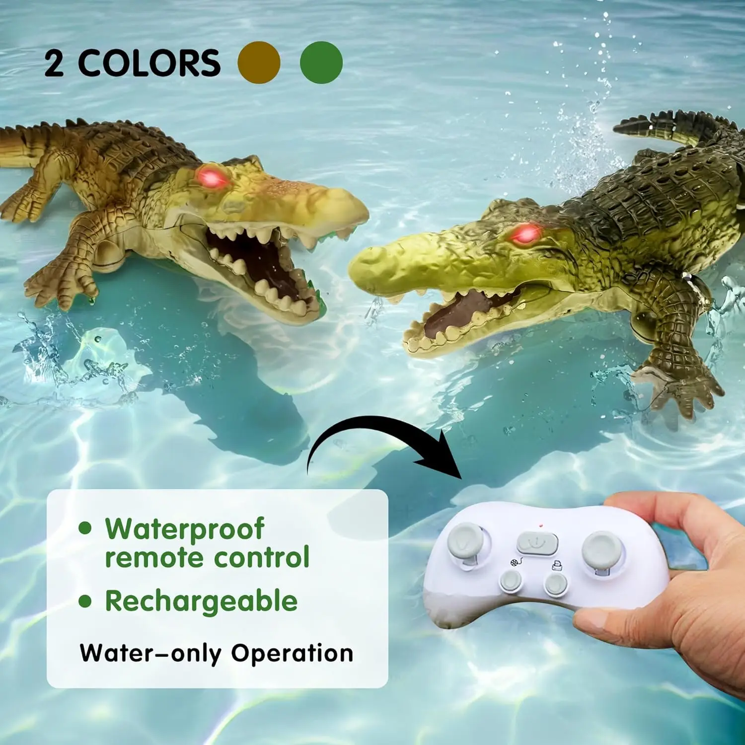 Giocattolo Acquatico Coccodril - Pond Light Submersible recensione e prezzo