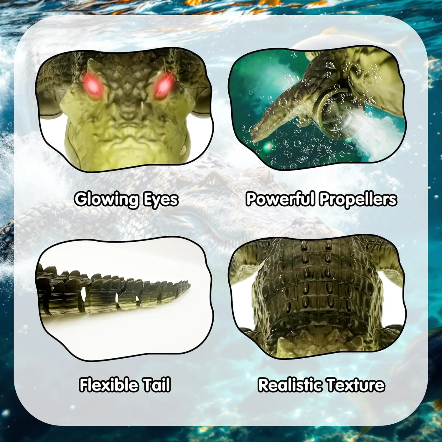 Giocattolo Acquatico Coccodril - Pond Light Submersible recensione e prezzo
