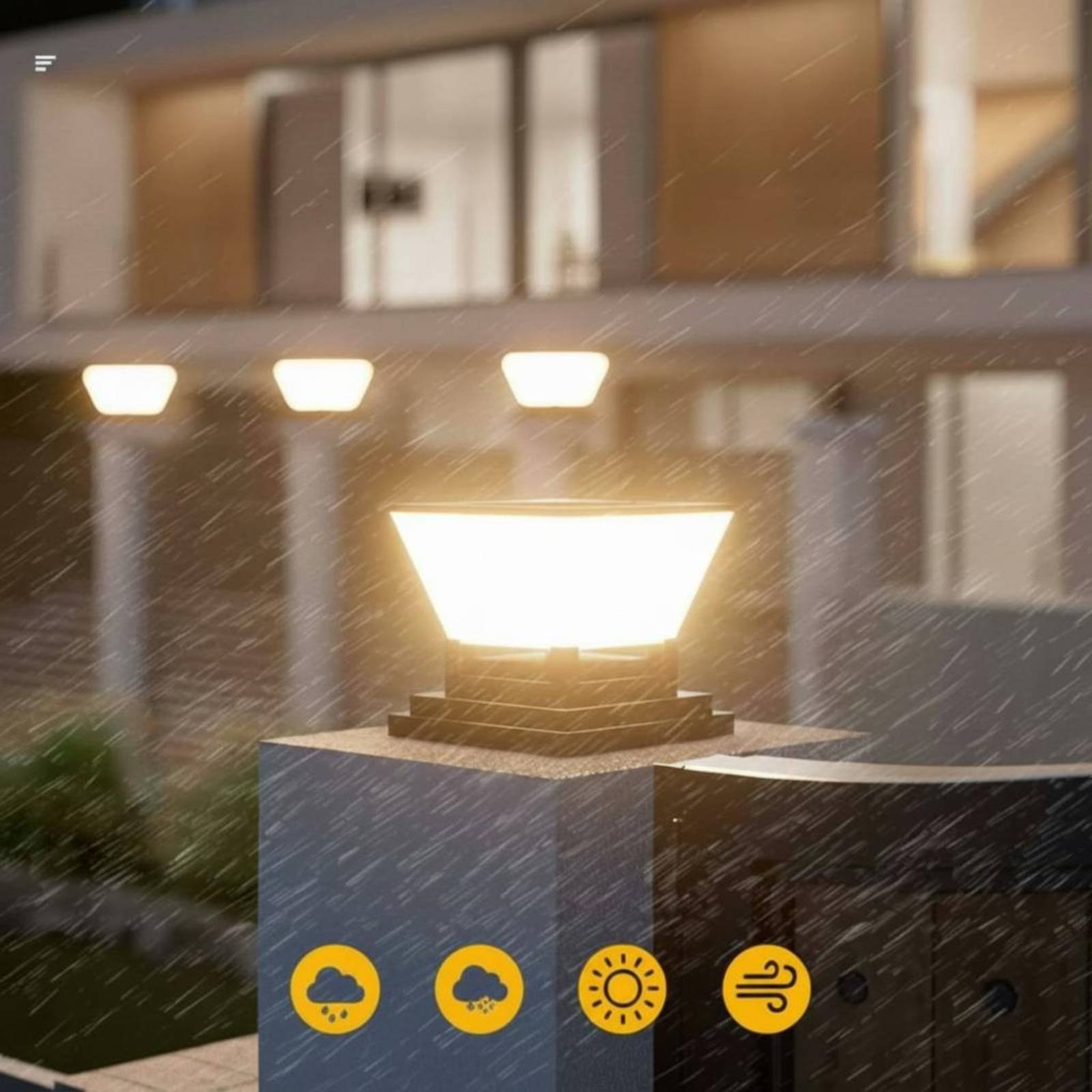 Lampada Solare per Recinzioni  - Outdoor Lighting For Fence recensione e prezzo